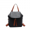 JUST LUV LEA Backpack- Black/ Tan/LUV MY BAG